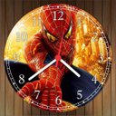 Ver imagem 3 de Relógio De Parede Homem Aranha Super Heróis Quarto Sala