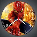 Ver imagem 2 de Relógio De Parede Homem Aranha Super Heróis Quarto Sala