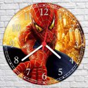 Ver imagem 4 de Relógio De Parede Homem Aranha Super Heróis Quarto Sala