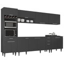 Ver imagem 2 de Armário de Cozinha CP05 para Pia 180cm Pérola Z34 Preto - Mpozenato