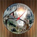 Ver imagem 2 de Relógio De Parede Dinossauros Animais Decorar Interiores Salas Quartos