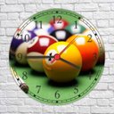 Ver imagem 4 de Relógio De Parede Sinuca Bilhar Sala De Jogos Quartz Decorar Interiores