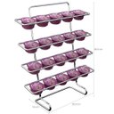 Ver mais imagens de Porta Cápsulas Suporte para Cápsulas de Café Organizador Três Corações