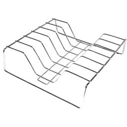 Porta 6 Tampas Panela Suporte para Guardar Tampas de Panelas Cromado - 2 Porta 6 Tampas Panela Suporte para Guardar Tampas de Panelas Cromado - 2