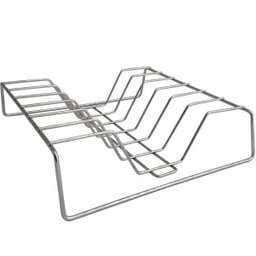 Porta 6 Tampas Panela Suporte para Guardar Tampas de Panelas Cromado - 4 Porta 6 Tampas Panela Suporte para Guardar Tampas de Panelas Cromado - 4