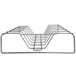 Porta 6 Tampas Panela Suporte para Guardar Tampas de Panelas Cromado - 3 Porta 6 Tampas Panela Suporte para Guardar Tampas de Panelas Cromado - 3