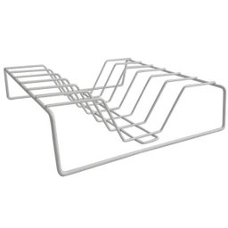 Porta 6 Tampas Panela Suporte Para Guardar Tampas De Panelas Branco - 3