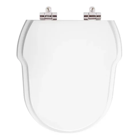 Assento Sanitário Poliester com Amortecedor Hampton Branco para Vaso Incepa