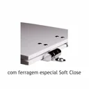 Ver imagem 4 de Assento Sanitário Poliester com Amortecedor Hampton Branco para Vaso Incepa