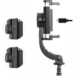 Gimbal Estabilizador Automático para Celular - Suporte 360º, Gravação Estável, Controle Inteligente - 4
