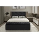 Ver imagem 2 de Kit Cabeceira e Calçadeira Imperatriz 120 cm Suede Preto