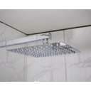 Ver imagem 3 de Kit Ducha Chuveiro Slim Inox 304 20x20 + Braço 40cm Es125 Luuk Young
