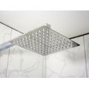 Ver imagem 2 de Kit Ducha Chuveiro Slim Inox 304 20x20 + Braço 40cm Es125 Luuk Young