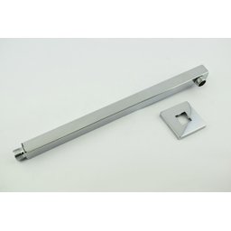 Kit Ducha Chuveiro Slim Inox 304 20x20 + Braço 40cm Es125 Luuk Young - 6