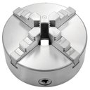 Ver imagem 4 de Placa P/ Torno Univ. 200mm 4 Castanhas + Flange Camlock P/ Torno Romi S20