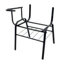 Ver imagem 3 de KIT 05 Cadeiras Universitárias com Prancheta e Porta Livros - Cor Vermelho - REAPLAST - 32031