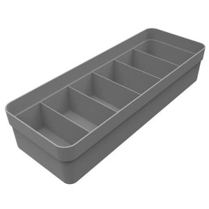 Organizador para Gavetas Colmeia Organizadora Logic Grande Chumbo
