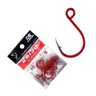 Anzol Maruri Kaiju Red Vermelho Olho Virado N3/0 - C/10un - 1