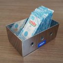 Ver imagem 2 de 6 Suportes Para Sachês Aço Inox Porta Saches Açúcar Adoçante