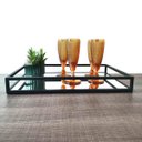 Ver imagem 5 de Bandeja De Vidro Para Banheiro Espelhada Para Decoração Casa