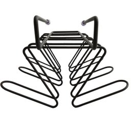 Porta Copos Suspenso Organizador De Armário Encaixe Cozinha Grafite - 6 Porta Copos Suspenso Organizador De Armário Encaixe Cozinha Grafite - 6