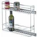 Ver imagem 1 de Porta Temperos Deslizante Aramado de Cozinha Latas Garrafas