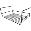 Ver imagem 1 de Cesto Aramado Prateleira 43cm Grande Organizador De Encaixe Preto