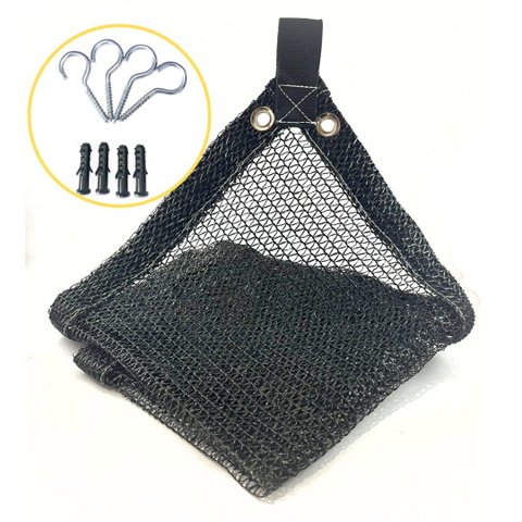 Sombrite 50% Hortas 2x8 Acabamento + Kit Instalação