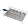 Churrasqueira Elétrica Grill Portátil Bandeja Inox 110v 400w - 1