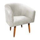 Ver imagem 2 de Kit 2 Poltronas Stella Peach Bege- D'Rossi