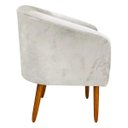 Ver imagem 3 de Kit 2 Poltronas Stella Peach Bege- D'Rossi