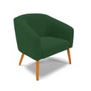 Ver imagem 3 de Kit 2 Poltronas Stella Peach Verde Esmeralda - D'Rossi