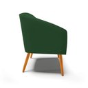 Ver imagem 5 de Kit 2 Poltronas Stella Peach Verde Esmeralda - D'Rossi