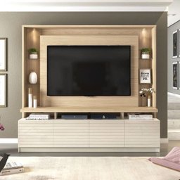 Home Theater Italian DJ Moveis para TV ate 60 Pol Duna Off White - 1