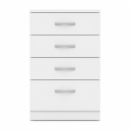 Cômoda Astral 4 Gavetas Branco Demóbile - 1