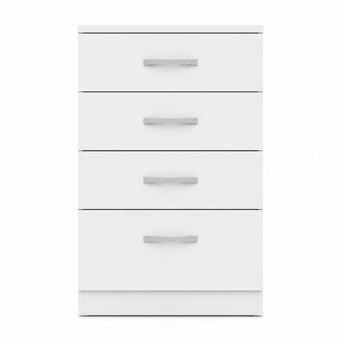 Cômoda Astral 4 Gavetas Branco Demóbile