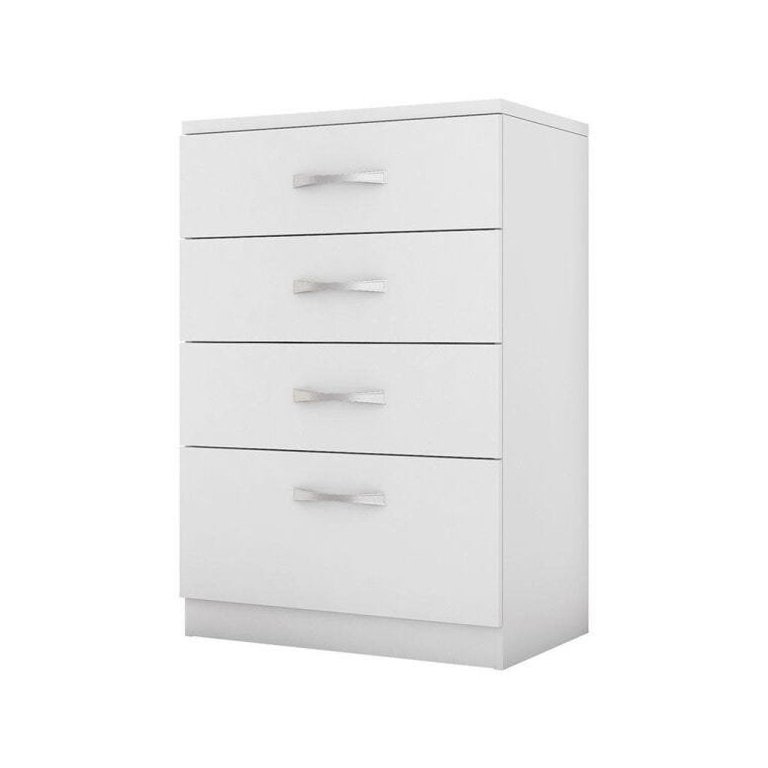 Cômoda Astral 4 Gavetas Branco Demóbile