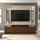 Ver imagem 1 de Home Theater Italian DJ Moveis para TV ate 60 Pol Off White Rustico Malbec