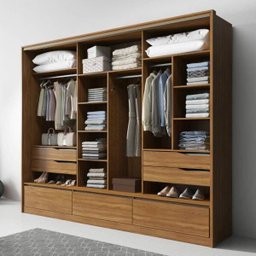 Guarda-Roupa 3 Portas 7 Gavetas com Espelho Lounge Demartez Amendola Touch - 2