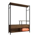 Ver imagem 2 de Guarda-Roupa Closet Modulado Barcelona Artefamol Sf Preto