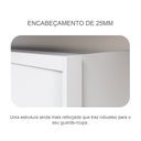Ver imagem 6 de Guarda-roupa Casal 6 Portas e 6 Gavetas 100% Mdf Reno