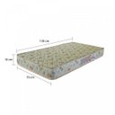 Ver imagem 2 de Colchão Berço Luckspuma para 70x130x10cm D18 Baby Urso