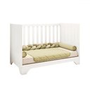 Ver imagem 4 de Berço Americano 3 em 1 Popy Retrô 100% Mdf Branco Brilho - Móveis Peroba