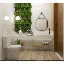 Ver imagem 4 de Espelho Decorativo Octogonal 40cm com Alça Rosa Bebê