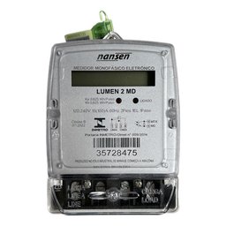 Medidor de Energia Monofásico 2fios Nansen Lumen 2 Md (f+n) - 5
