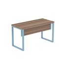 Ver imagem 1 de Mesa Escritório 1500x700x750mm M150-70pe40tub Walnut-azul Dali