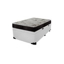 Ver imagem 4 de Cama Box Baú Solteiro Colchão Alana Espuma D20 NK Camas + Box Sintético 51x88x188 Cor:Branco