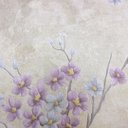 Ver imagem 5 de Papel de Parede Floral Lilás e Bege com Cola Inclusa