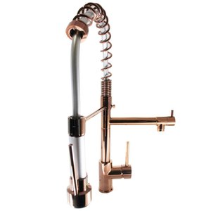 Misturador Monocomando Cozinha Gourmet Rose Golden Torneira