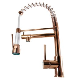 Misturador Monocomando Cozinha Gourmet Rose Golden Torneira - 2